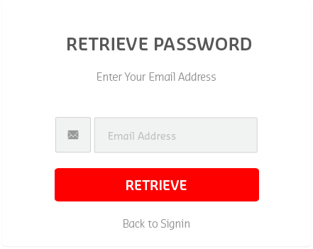 sodexo - retrieve-password page