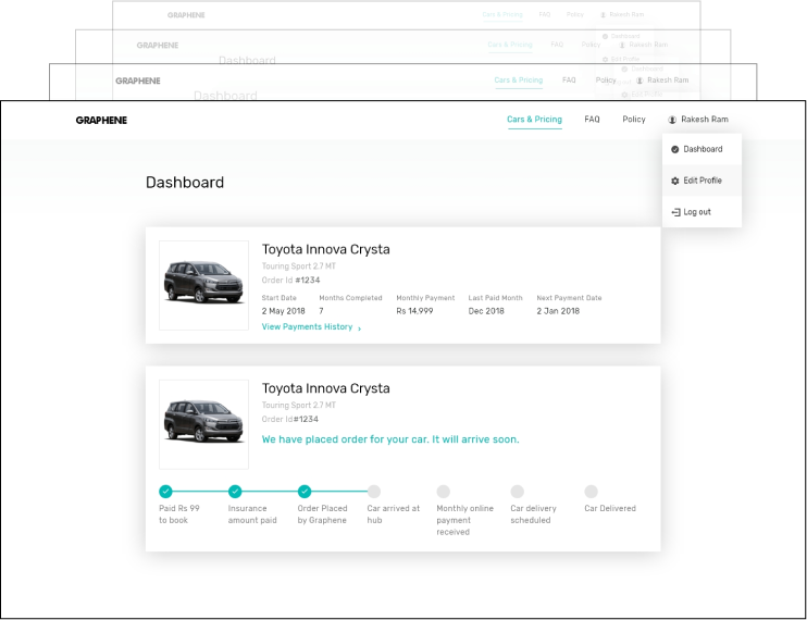 RevvCarsdashboard